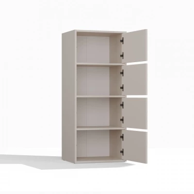 Úzka komoda s dvierkami ATALLA - kašmír