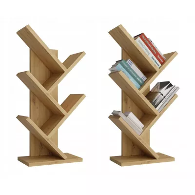 Knižnica VEIKO MINI - dub artisan