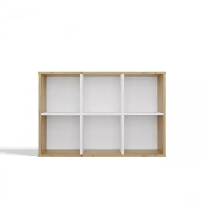 Policový diel RAINIS 5 - dub artisan / biely