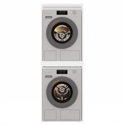 Skrinka na práčku a sušičku MARGO - biela