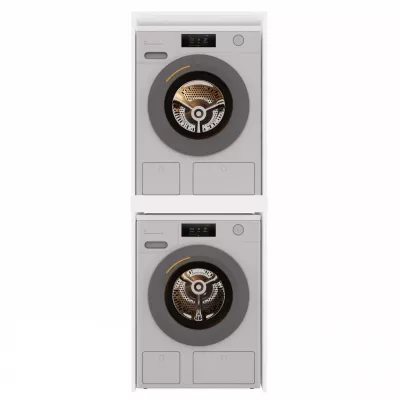 Skrinka na práčku a sušičku MARGO - biela