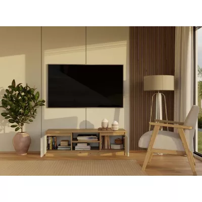 Stolík pod televízor SABA 1 - dub artisan / kašmír