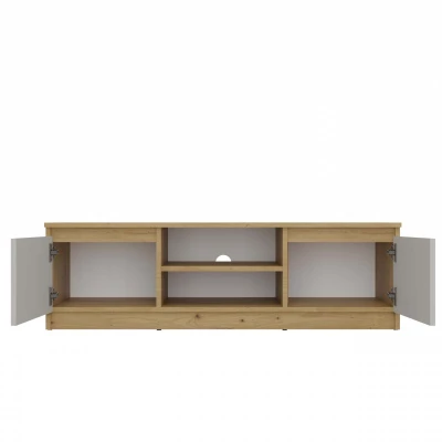 Stolík pod televízor SABA 1 - dub artisan / kašmír