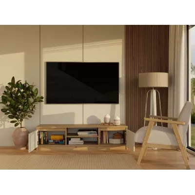 Televízny stolík SABA 2 - dub artisan / kašmír