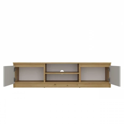 Televízny stolík SABA 2 - dub artisan / kašmír