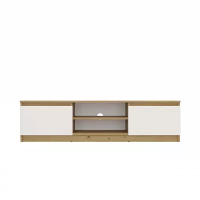 Televízny stolík SABA 2 - dub artisan / biely