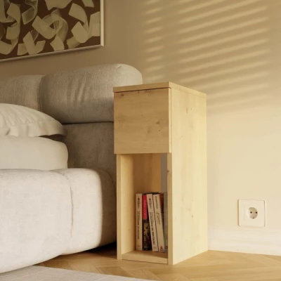 Nočný stolík FALKVILE 1 - dub artisan