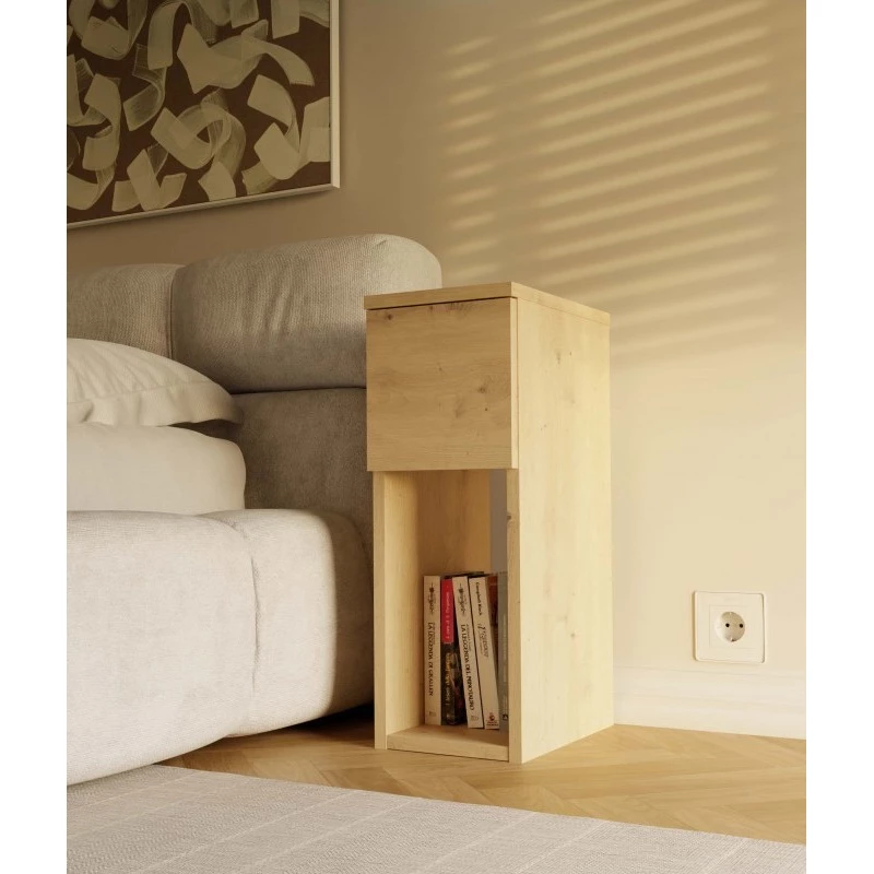 Nočný stolík FALKVILE 1 - dub artisan