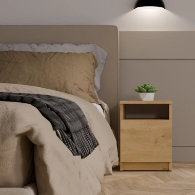 Nočný stolík FALKVILE 2 - dub artisan