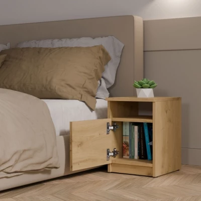 Nočný stolík FALKVILE 2 - dub artisan