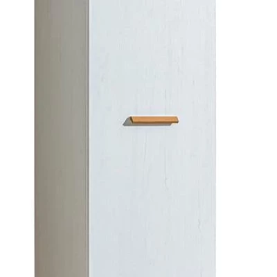 Policová šatníková skriňa 45 cm BUTNER - borovica andersen / dub nash
