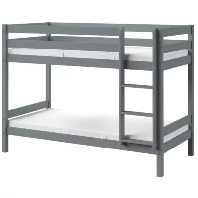 Detská poschodová posteľ 90x190 ELONDA - antracit