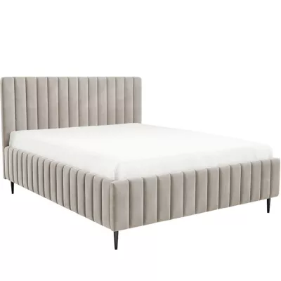 Dvojlôžková posteľ s úložným priestorom 160x200 ONANCOK 2 - latte