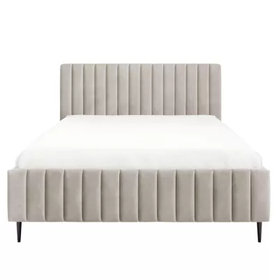 Dvojlôžková posteľ s úložným priestorom 140x200 ONANCOK 2 - latte