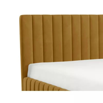 Dvojlôžková posteľ s úložným priestorom 140x200 ONANCOK 2 - modrá