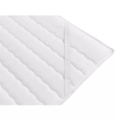 Kontinentálna manželská posteľ 140x200 NEWSOMS 1 - šedá + topper ZDARMA