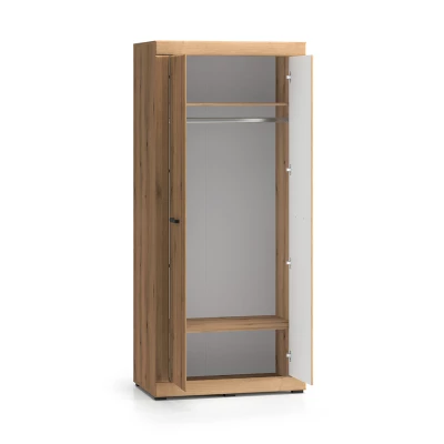 Šatníková skriňa 87 cm ADELLA - dub evoke