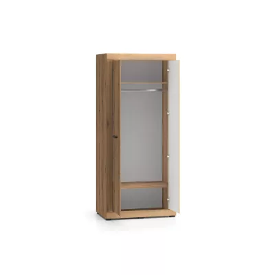 Šatníková skriňa 87 cm ADELLA - dub evoke