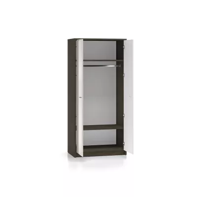 Šatníková skriňa 89 cm SAFIEH - dub / kašmír