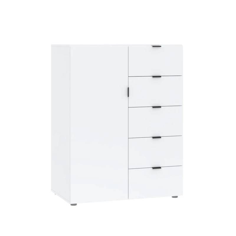 Kombinovaná komoda ZARA - biela