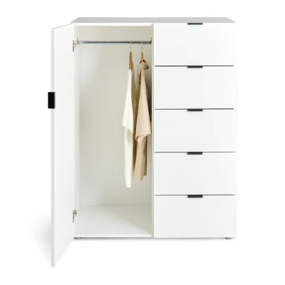 Kombinovaná komoda ZARA - biela