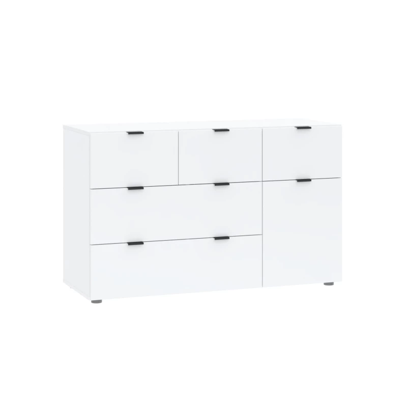 Komoda so šuplíkmi ZARA - biela
