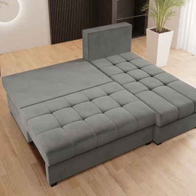 Rozkladacia rohová sedačka NARCIA - zelená