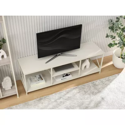 Televízny stolík DINKO - krémový