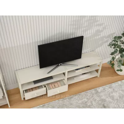 Televízny stolík ROMER - krémový