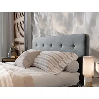 Manželská posteľ 180x200 NESSIE 1 s úložným priestorom - tmavo šedá