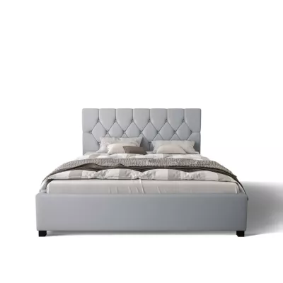 Jednolôžková čalúnená posteľ 90x200 NARINE - šedá