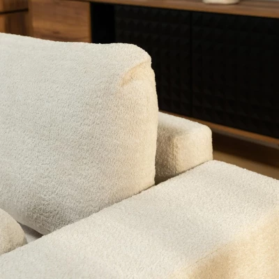 Rohová rozkladacia sedačka ILUDIA - ružová, pravý roh