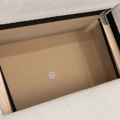 Rohová sedacia súprava FESTIA - tmavá ecru, ľavý roh