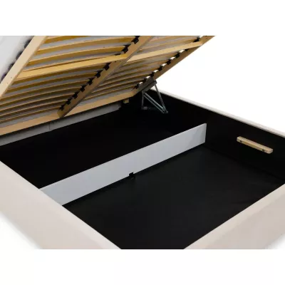 Čalúnená dvojlôžková posteľ 180x200 JOESON - khaki