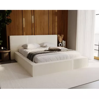 Jednolôžková čalúnená posteľ 120x200 TELMA 2 - vanilková