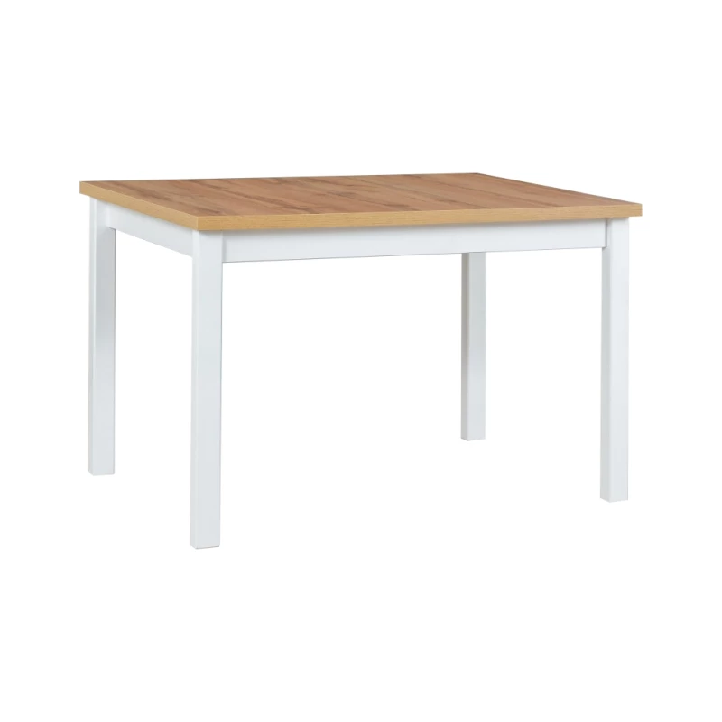 Jedálenský stôl 80X140 DOROTA 2M - dub wotan / biely