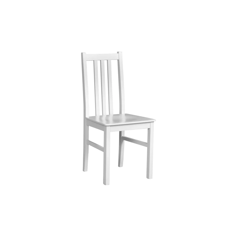 Jedálenská stolička NIKITA 11D - biela