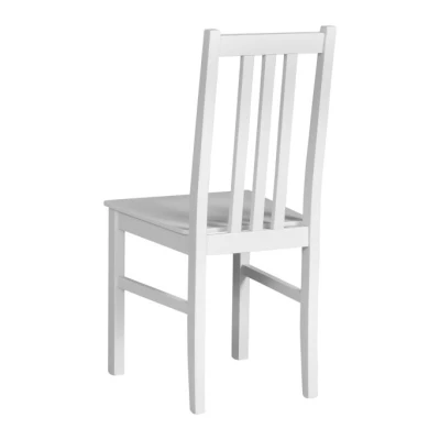 Jedálenská stolička NIKITA 11D - biela