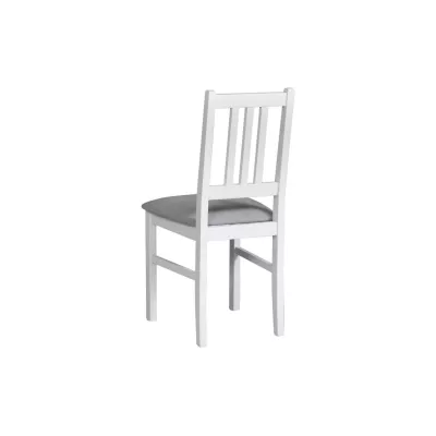 Jedálenská stolička NIKITA 6 - biela / šedá