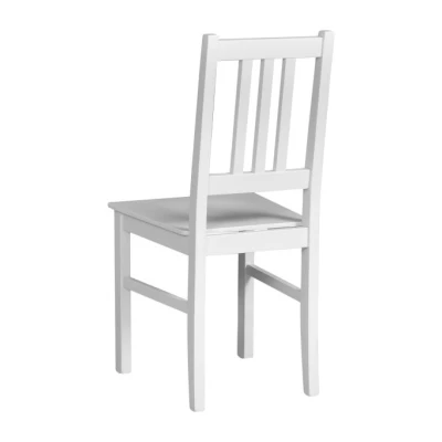 Jedálenská stolička NIKITA 6D - biela