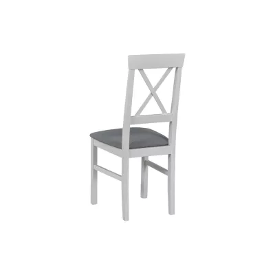 Jedálenská stolička JARMILA 14D - biela / šedá