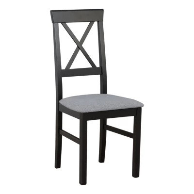 Jedálenská stolička JARMILA 14D - čierna / šedá