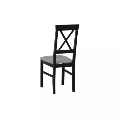 Jedálenská stolička JARMILA 14D - čierna / šedá