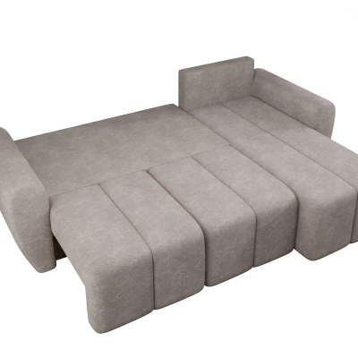 Dizajnová rozkladacia sedačka BIANA - šedá