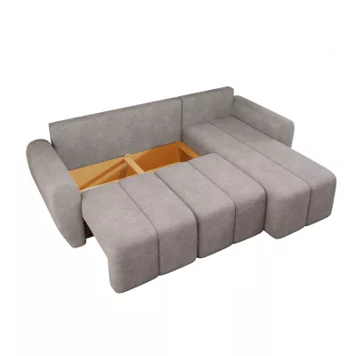 Dizajnová rozkladacia sedačka BIANA - tmavo zelená