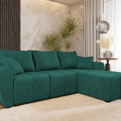 Dizajnová rozkladacia sedačka BIANA - zelená