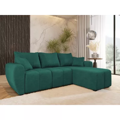 Dizajnová rozkladacia sedačka BIANA - zelená