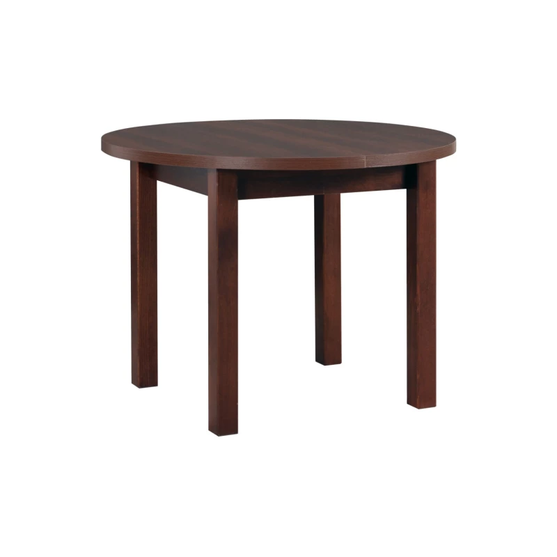 Okrúhly jedálenský stôl 100(180)x100 HELGA 4 - orech