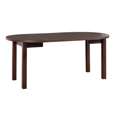 Okrúhly jedálenský stôl 100(180)x100 HELGA 4 - orech