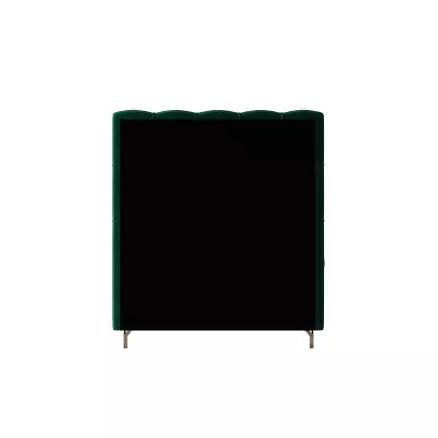 Čalúnená boxspringová posteľ 90x200 ADRIA 2 - zelená